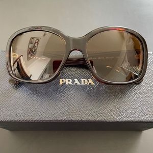 Prada Tortoise Polarized Sunglasses